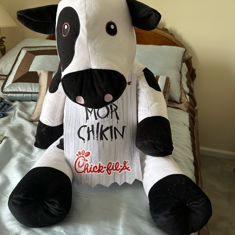 chick  fil a cow plush